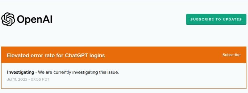 Fix failed to get service status error in ChatGPT